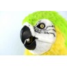 Grüner Papagei Maske